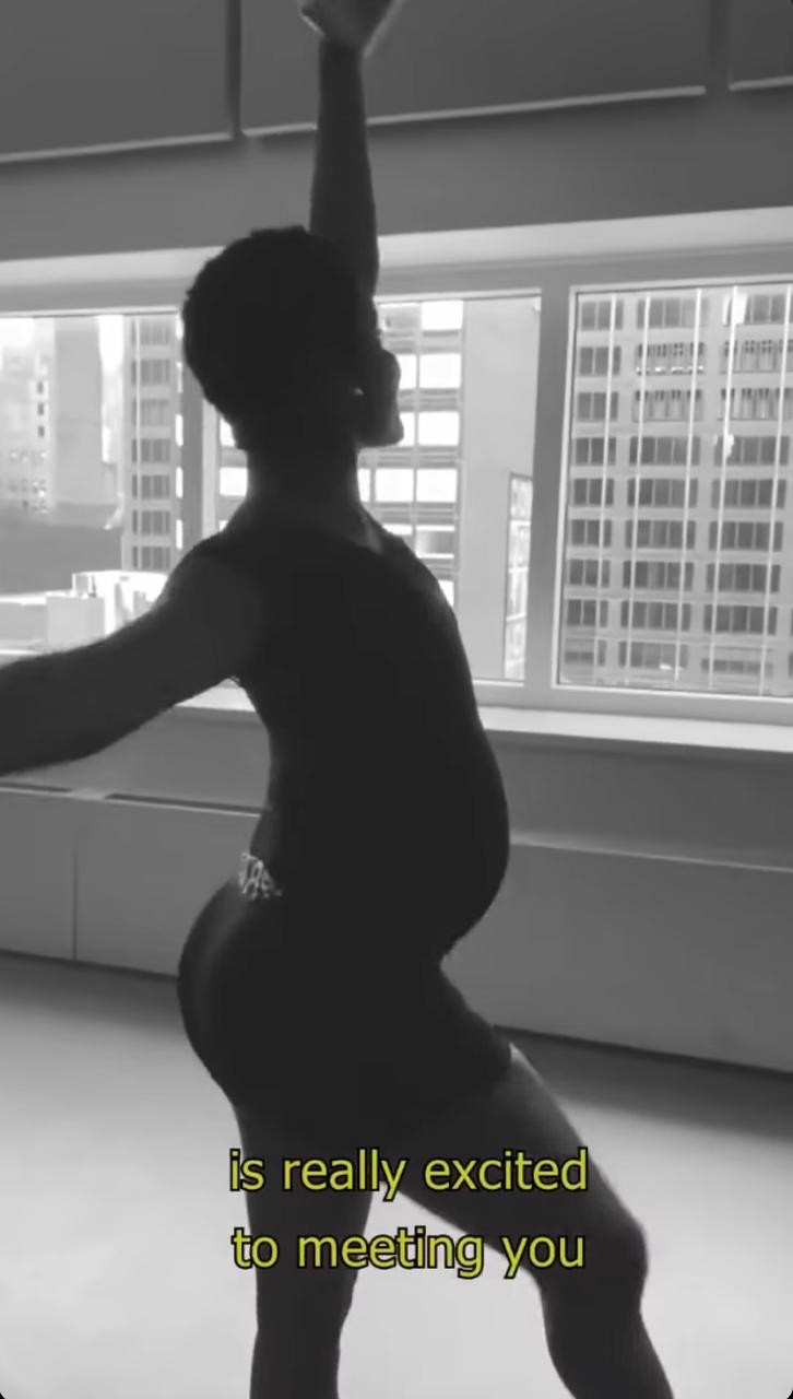 Ingrid Silva anuncia gravidez em vídeo dançando balé: 