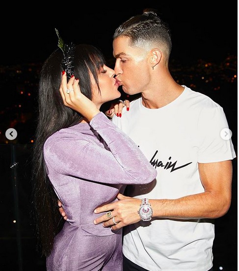 Cristiano Ronaldo e Georgina Rodriguez (Foto: Instagram)