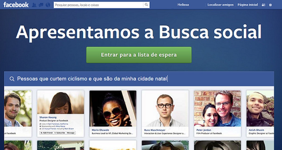 Testamos o Graph Search do Facebook: confira como funciona a busca social |  Notícias | TechTudo