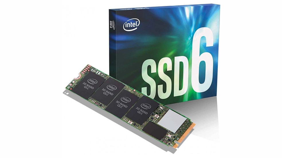 Ao contrário dos QLC (foto), novos SSD de Intel e Toshiba usarão tecnologia que aumenta densidade — Foto: Divulgação/Intel