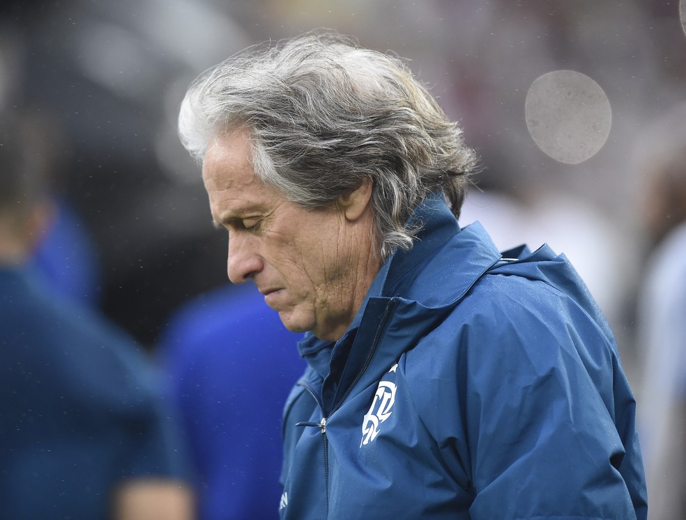 Jorge Jesus Flamengo — Foto: André Durão