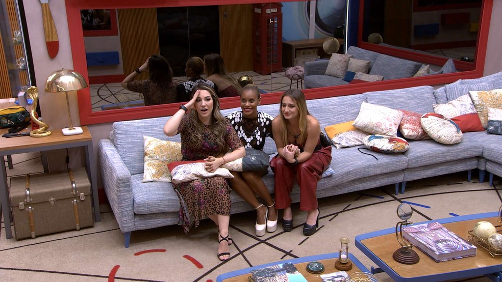 BBB 23: Aline Wirley, Amanda e Bruna Griphao estão na final — Foto: Globo