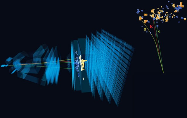 Decadência muito rara de um méson B envolvendo um elétron e pósitron é observada no LHC  (Foto: CERN)
