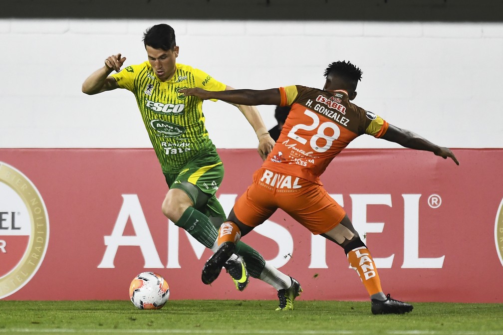 Defensa Y Justicia Vence Delfin E Deixa Lanterna Do Grupo Do Santos Na Libertadores Libertadores Ge