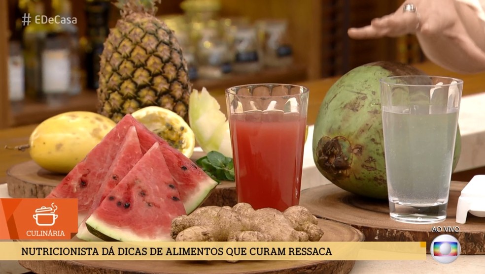 Receitas Para Curar Ressaca é De Casa Gshow