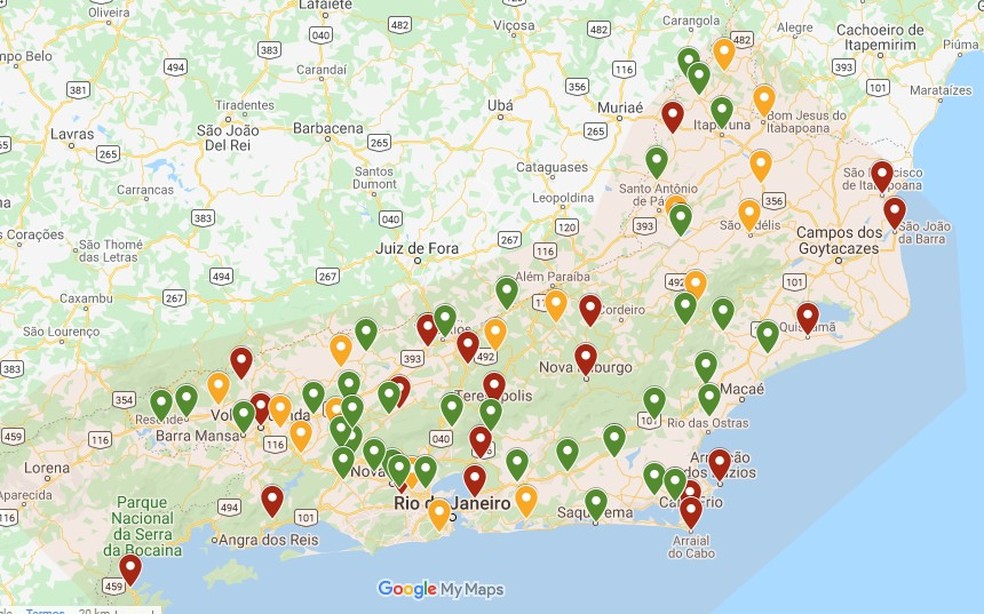 Secretaria De Estado De Turismo Lanca Servico Que Oferece Informacoes Sobre Status Dos Servicos Turisticos No Rj Regiao Serrana G1