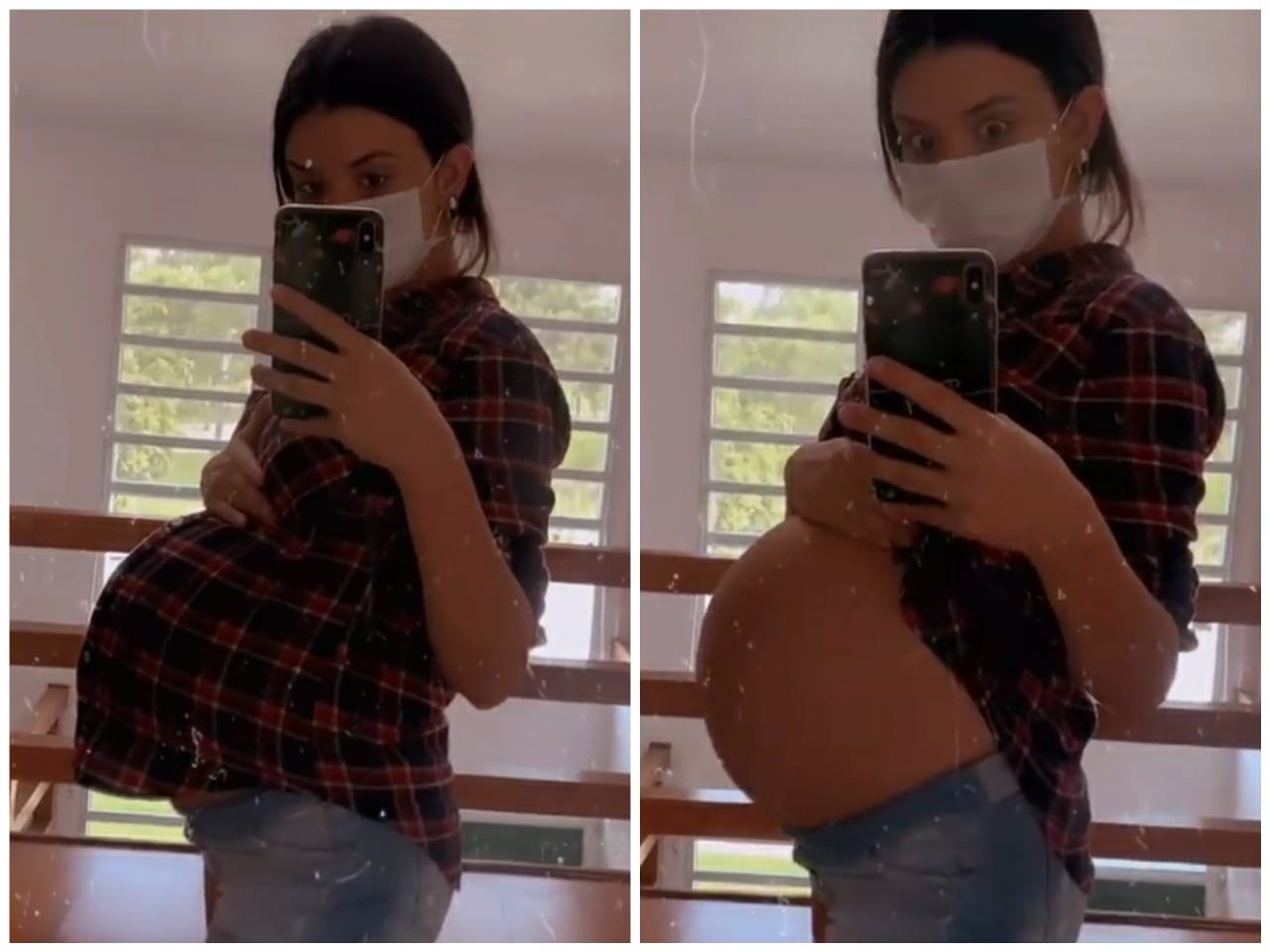 Talita Younan está na reta final da gravidez (Foto: Reprodução/Instagram)
