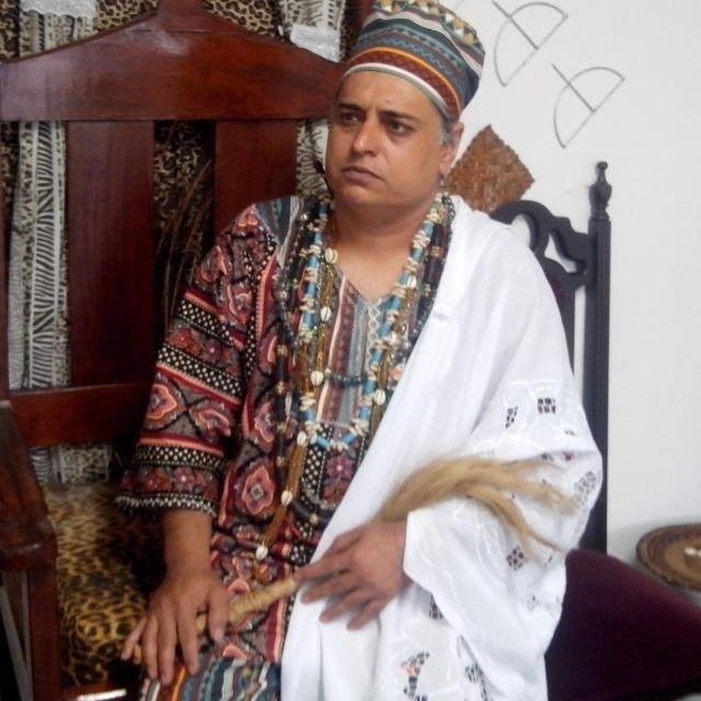Babalorixá Clodoaldo Antônio da Silva foi morto a tiros em templo de Ourinhos (SP) — Foto: Arquivo pessoal