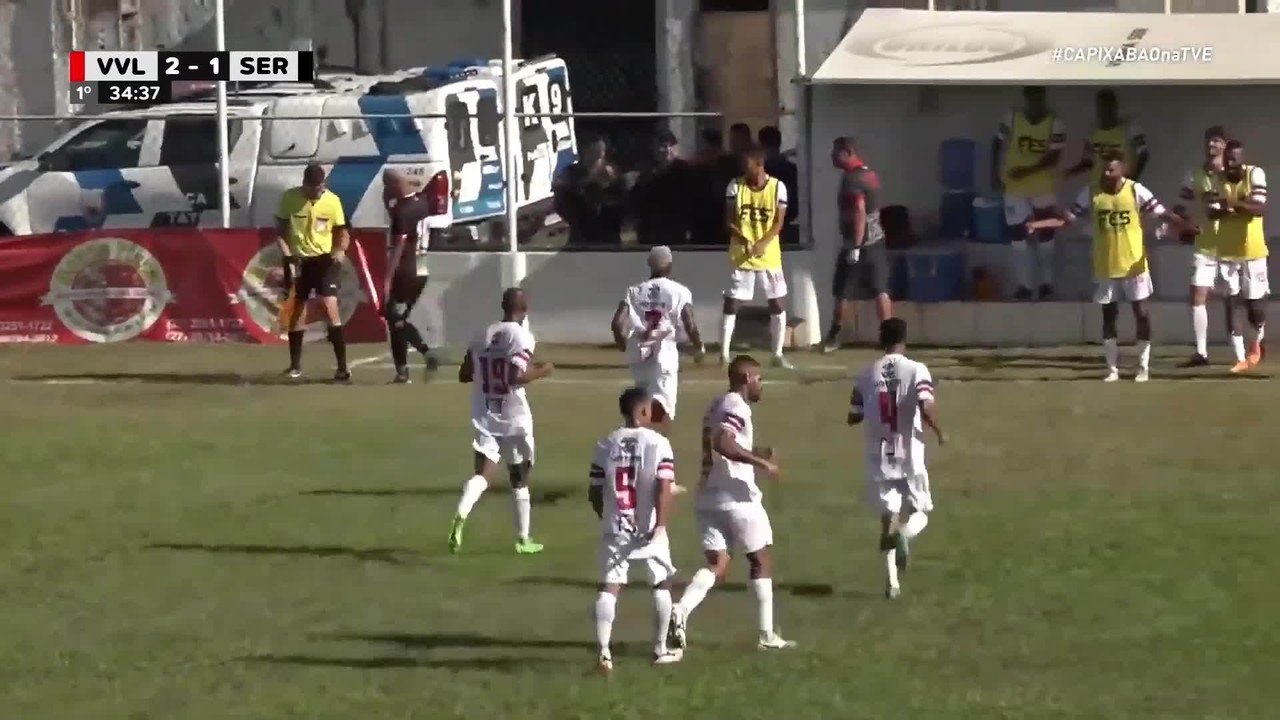 Os gols de Serra 3 x 3 Vilavelhense, pelo Campeonato Capixaba 2023