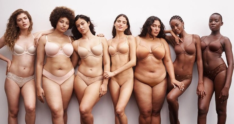 Nova campanha da Victoria's Secret, clicada no Brasil