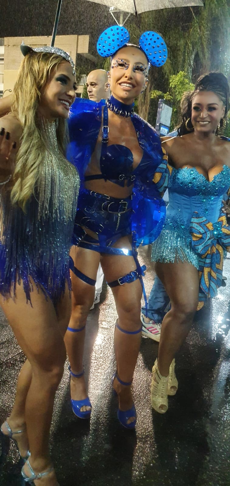 Sabrina Sato participa de ensaio técnico na Sapucaí: 'Vai ser um carnaval para celebrar a vida'