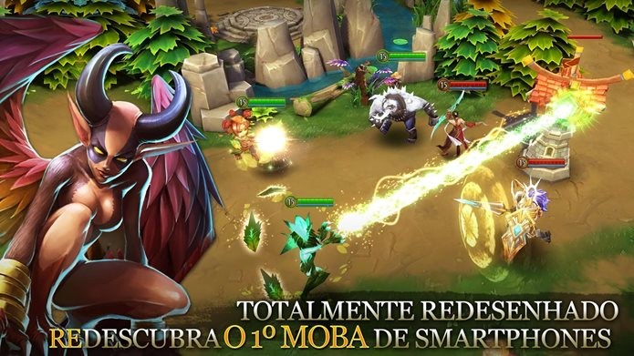 Gameloft atualiza seu MOBA com novos gráficos e skins (Foto: Divulgação / Gameloft)