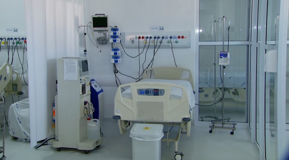 UTI é habilitada e começa a funcionar em hospital de Santa Rita do Sapucaí, MG — Foto: Reprodução/EPTV 