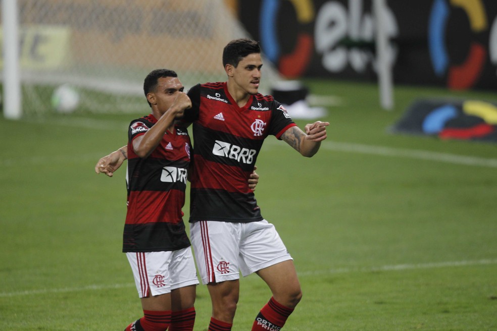 Pedro - Flamengo x Athletico-PR — Foto: André Durão