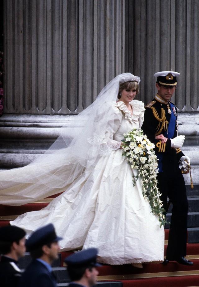Os melhores vestidos de casamento reais da história (Foto: Reprodução/ Getty Images)