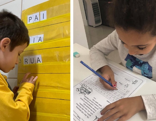 Dia da Alfabetização: como está o aprendizado na quarentena? (Foto: Arquivo pessoal)