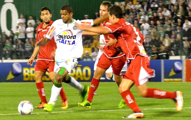 Bruno Rangel jogo Chapecoense contra Boa Esporte (Foto: Junior Matiello / Agência Estado)