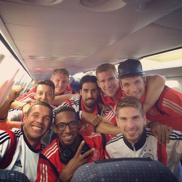 Seleção alemã (Foto: Reprodução/Instagram)