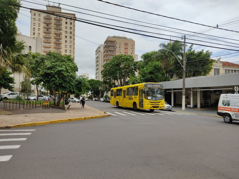 Ônibus do transporte coletivo urbano voltaram a circular em Presidente Prudente nesta sexta-feira (30) — Foto: Aline Costa/G1