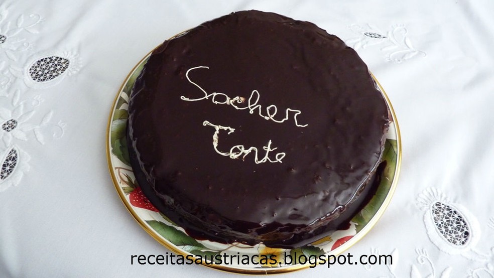 Torta Vienense Sacher Receitas Receitas