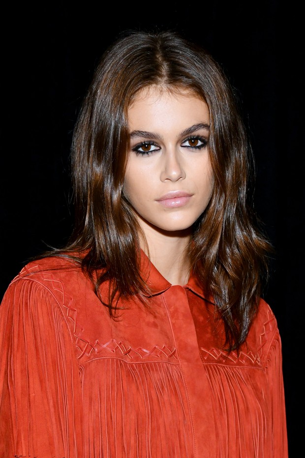 NEW YORK, NY - SEPTEMBER 08:  Kaia Gerber attends the Longchamp Spring/Summer 2019 Runway Show at World Trade Center on September 8, 2018 in New York City.  (Photo by Jared Siskin/Getty Images for Longchamp) (Foto: Getty Images for Longchamp)