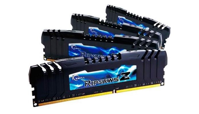 Memória DDR3 32 GB RipjawsZ 2400 19200 (Foto: Divulgação/G.Skill)