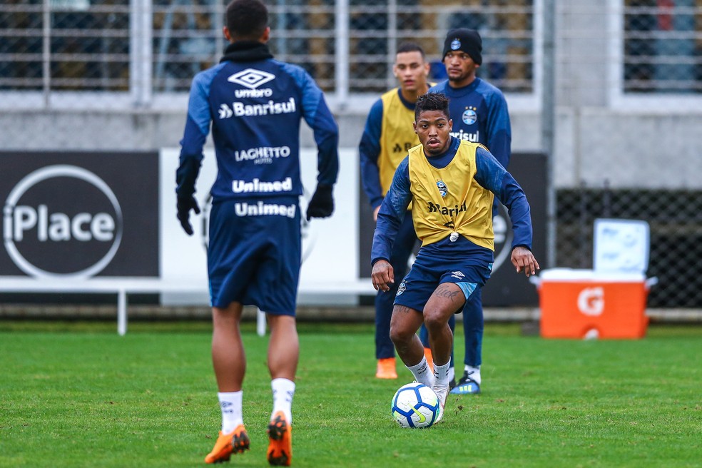 Marinho fará sua estreia no Tricolor (Foto: Lucas Uebel/Grêmio)