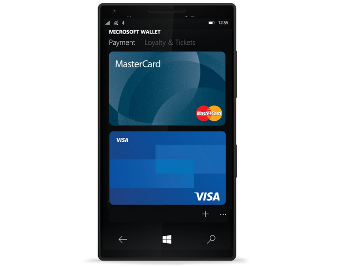 Microsoft Wallet oferece pagamento via aproximação com celulares Lumia (Foto: Reprodução/Elson de Souza)