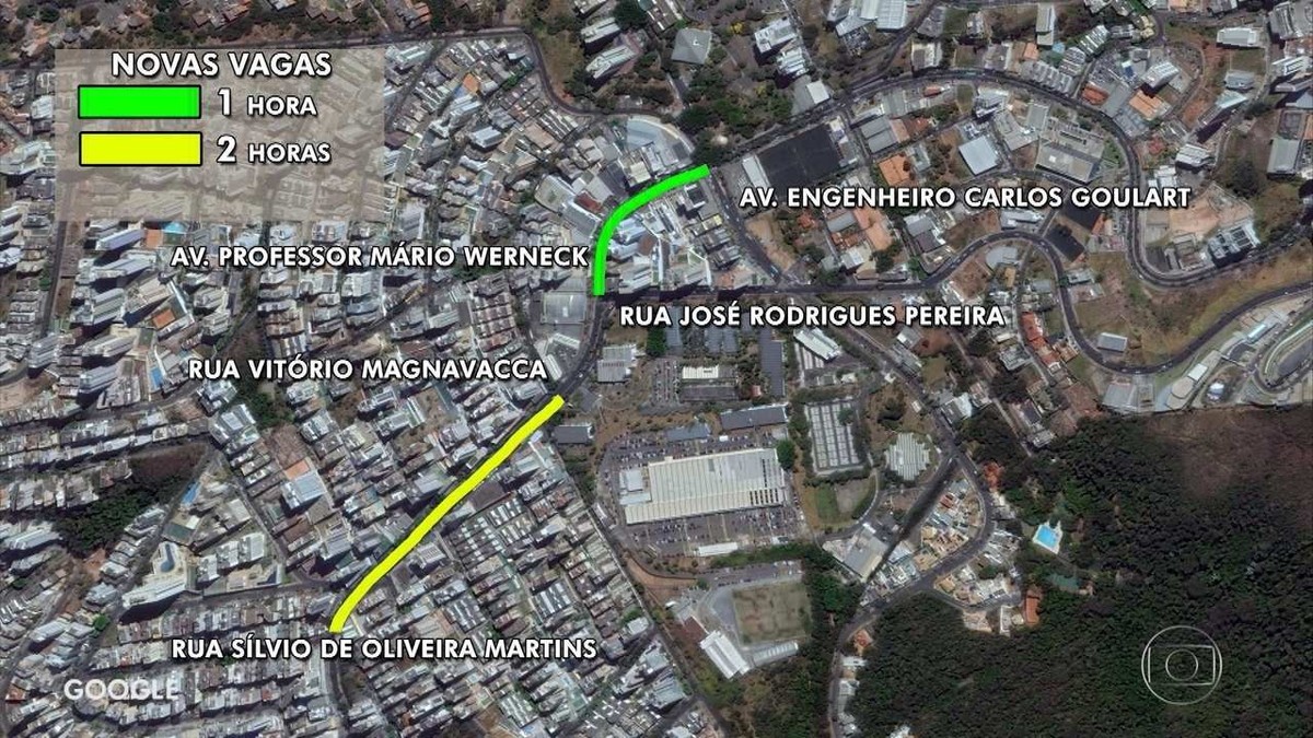 Bairro Buritis, na Região Oeste de BH, ganha vagas de estacionamento rotativo Minas Gerais G1