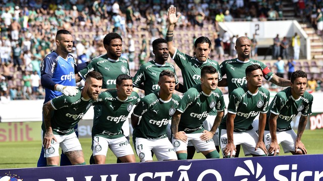 O time titular do Palmeiras