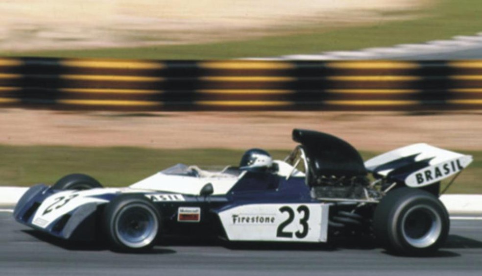 Luiz Pereira Bueno disputou seu único GP oficial em 1973, pela Surtees — Foto: Reprodução