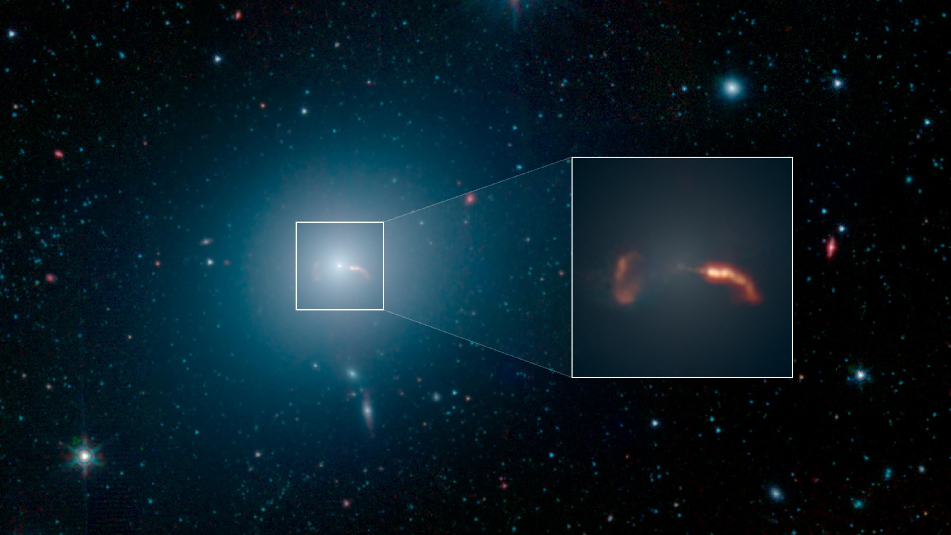  (Foto: NASA/JPL-Caltech/IPAC/Event Horizon Telescope Collaboration)