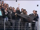 Estudantes protestam contra Beto Richa na Câmara de Ponta Grossa