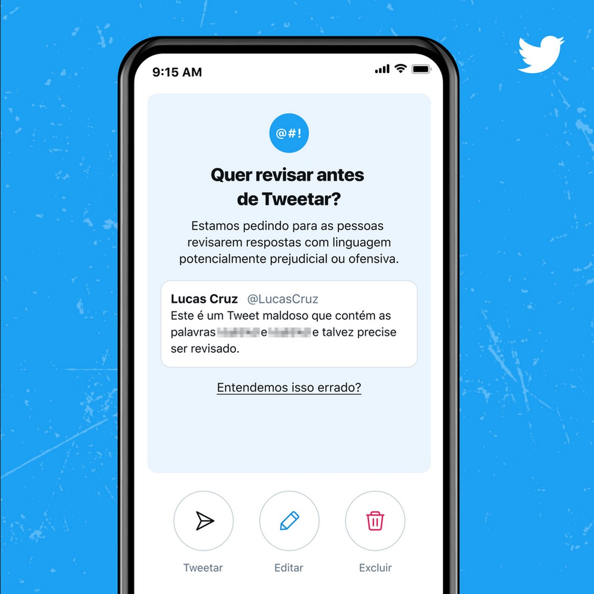 Detector de tretas: Twitter testa no Brasil ferramenta de revisão de mensagens agressivas | Tecnologia