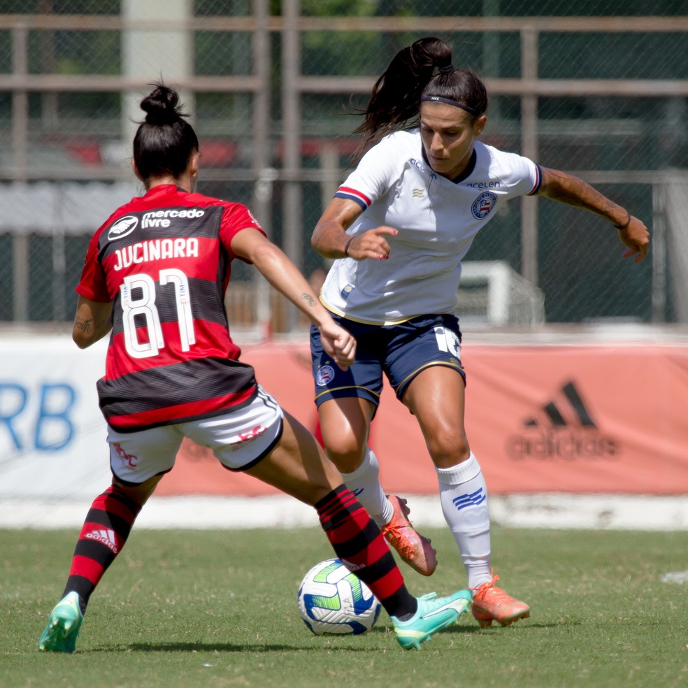 Flamengo x Bahia pelo Brasileiro Feminino &mdash; Foto: Let&iacute;cia Martins/E.C. Bahia