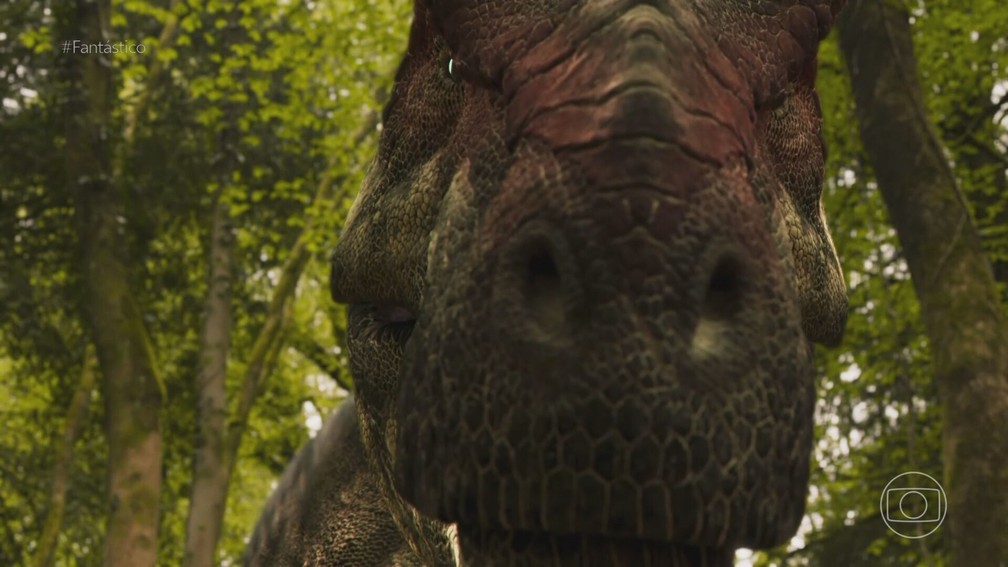 Rede BBC traz novos episódios sobre dinossauros  — Foto: Reprodução Fantástico