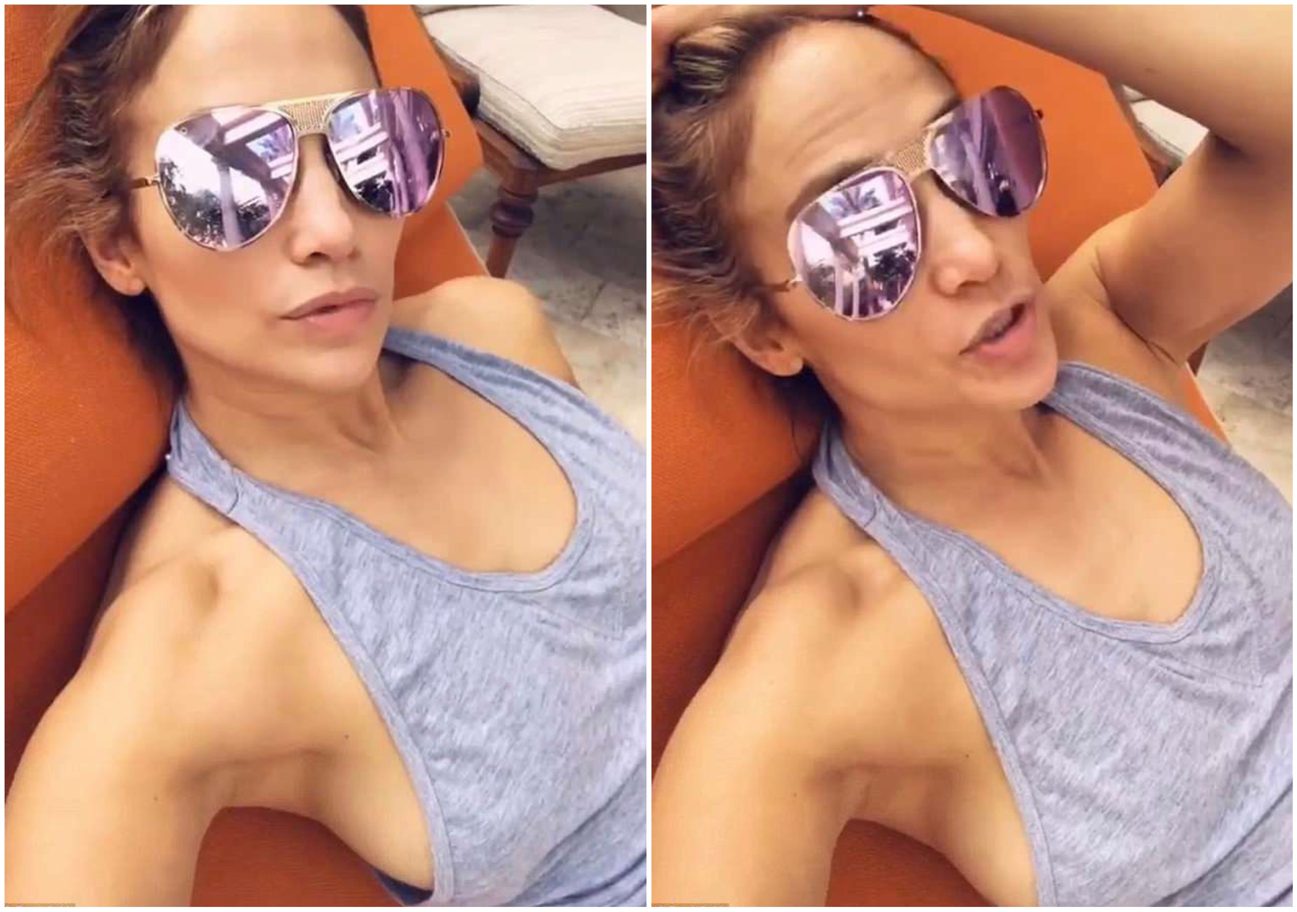 Jennifer Lopez (Foto: Snapchat)