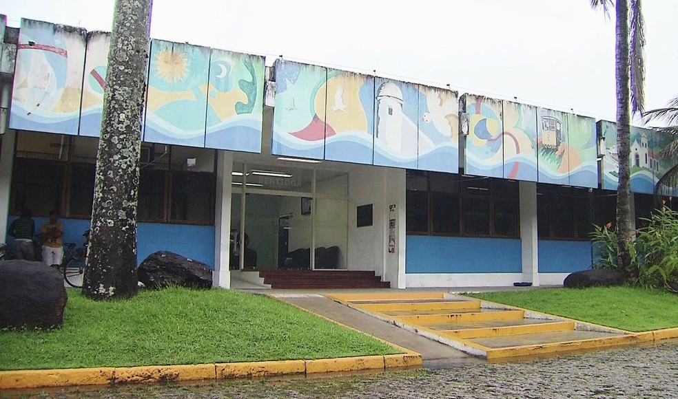 Prefeitura de Bertioga, SP (Foto: Reprodução/TV Tribuna)