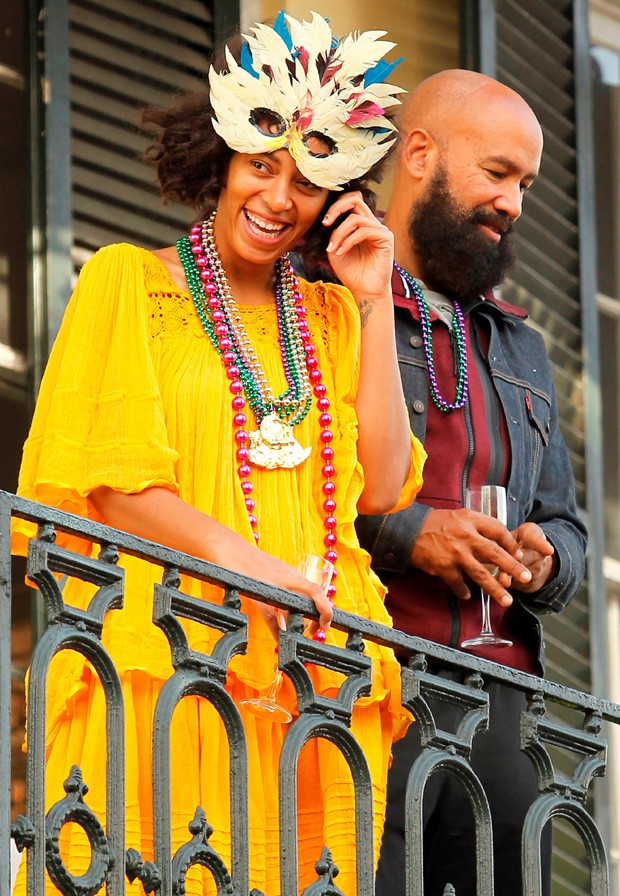Solange Knowles e o marido, Alan Ferguson  (Foto: AKM-GSI)