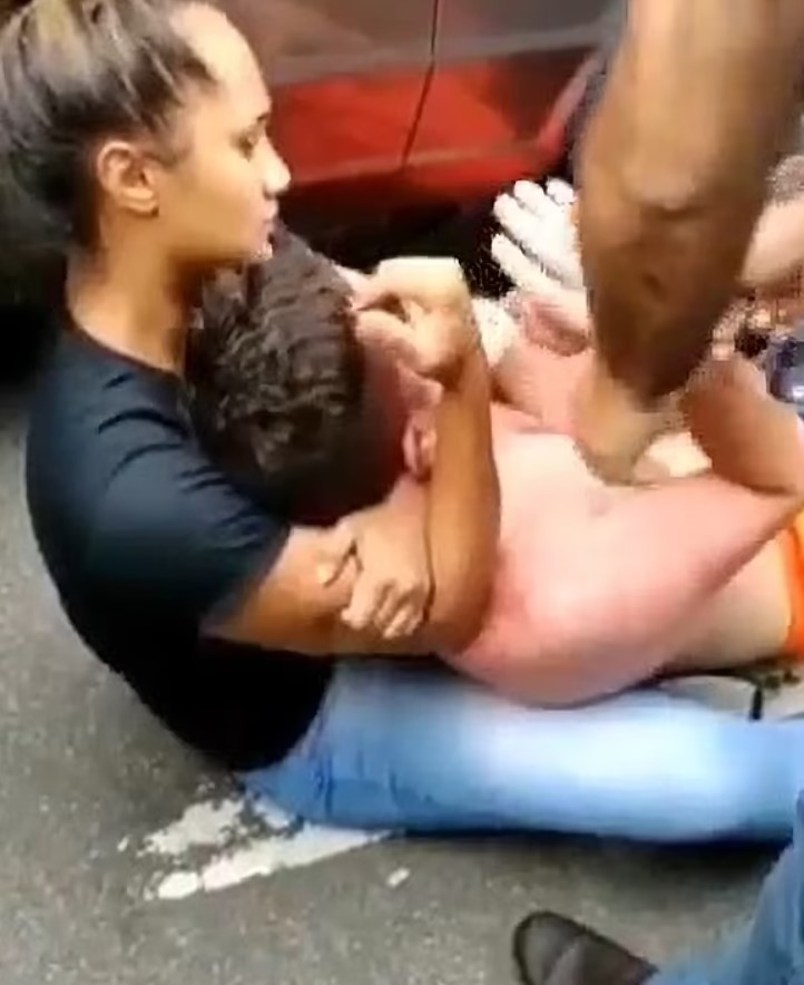 Judoca imobiliza assaltante com mata-leão em Manaus (Foto: reprodução/instagram)