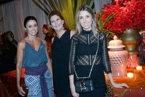 Luciana Andrade, Cris Trussardi e Joana Andrade 