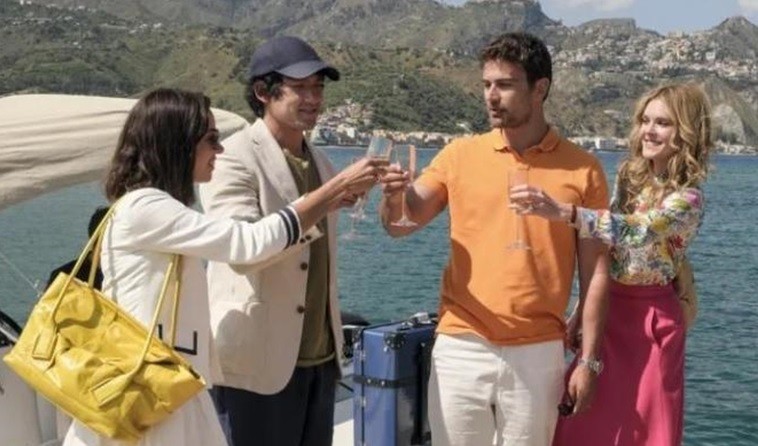 A segunda temporada de “The White Lotus” (HBO) promete ganhar tantos prêmios quanto a primeira. Gravada na Sicília, ela vai fundo no drama e no suspense. É imperdível  — Foto: Reprodução