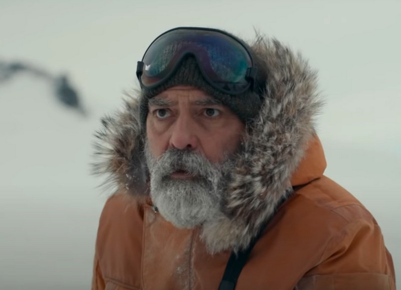 O ator George Clooney em cena da ficção científica pós-apocalíptica O Céu da Meia-Noite (Foto: Reprodução)