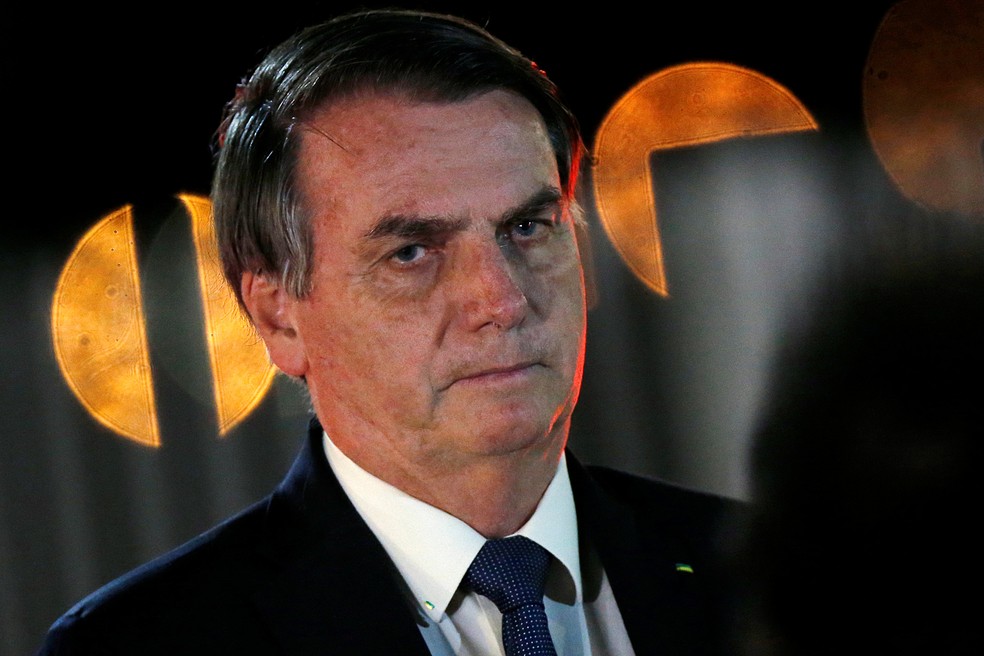 Presidente Bolsonaro chega ao Palácio do Alvorada no dia 7 de abril — Foto: REUTERS/Adriano Machado