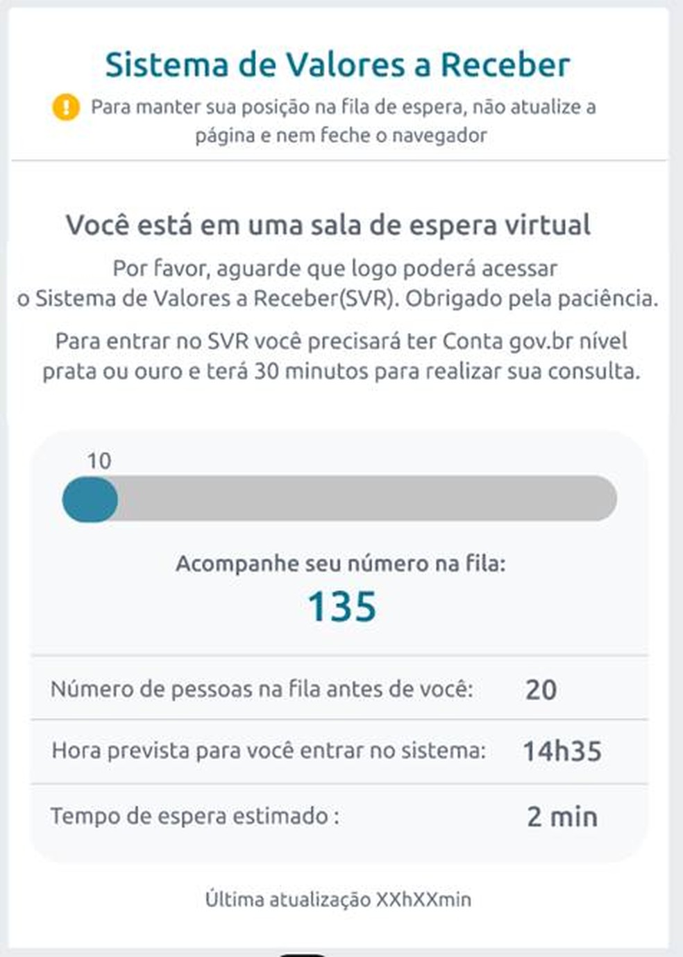 BC terá 'sala de espera' caso sistema seja sobrecarregado. — Foto: Reprodução/Banco Central