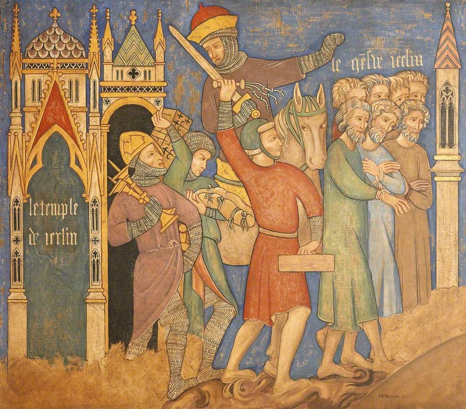 Pintura medieval (Foto: Reprodução)
