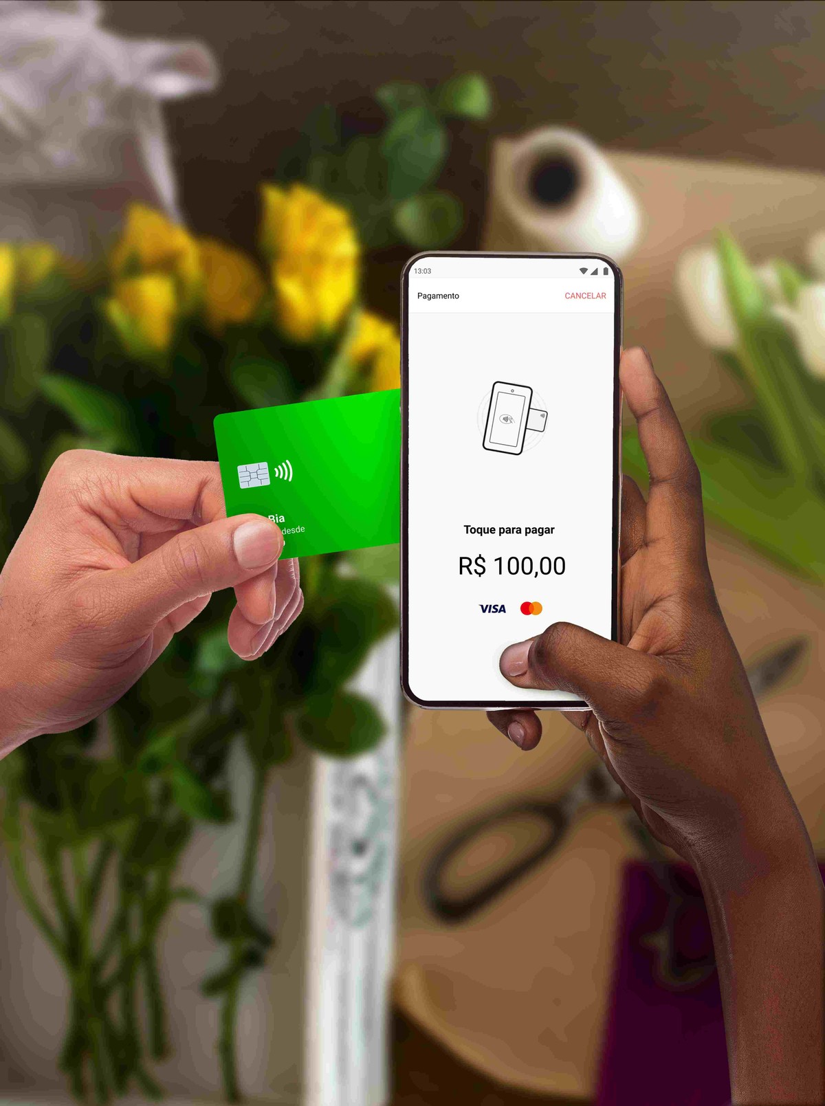 TapTon transforma o celular em maquininha