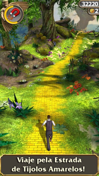 free play temple run oz