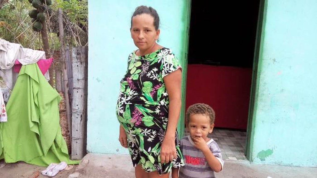  Jucicleide Silva estÃ¡ grÃ¡vida do 14Âº filho â€” Foto: Raimundo Mascarenhas/Calila Noticias