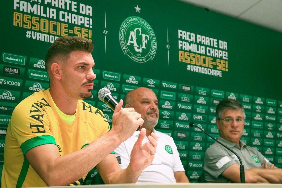 João Ricardo é apresentado na Chape: "Já posso falar que ...